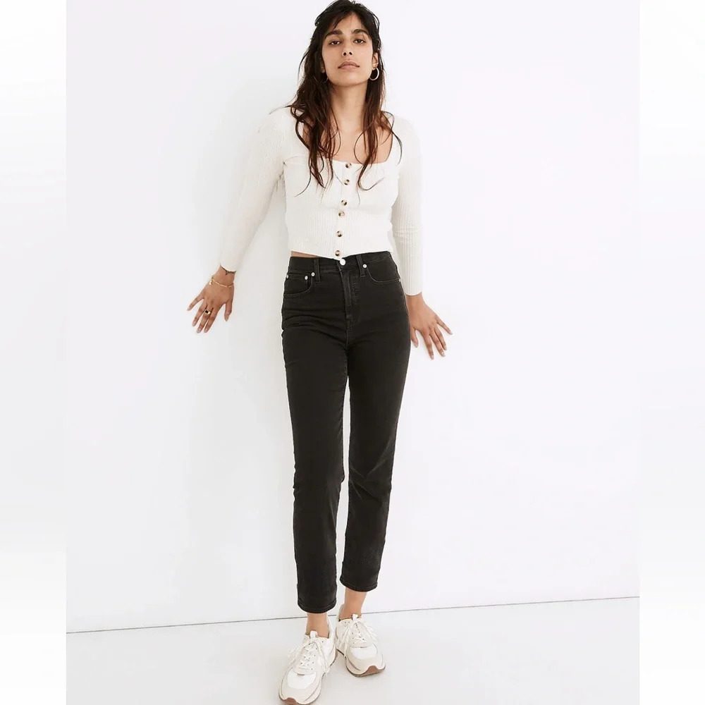 Madewell Classic Straight Jeans in Lunar Wash Size 24